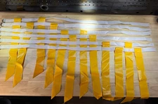 Flag Football Belt Set Includes 6 Belts 2 Pop Flag Football Flags Per Belt