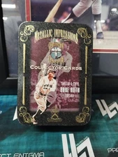 METALLIC IMPRESSIONS BABE RUTH METAL CARD COLLECTORS SET