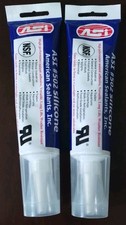  2 Ct.  ASI 502 SILICONE HIGH PERFORMANCE SEALANT ADHESIVE FOOD GRADE 2.8oz.