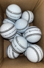 12 TAYLORMADE TP5 / TP5X MIX STRIPE PEARL/A GOLF BALLS