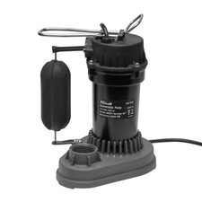 Interruptor de flotador bomba de sumidero sumergible XtremepowerUS 1/2 HP 3800 GPH 30 pies, 1,5" NPT