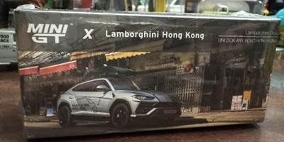 TSM Mini GT 443 Lamborghini Urus Hong Kong Unlock my Road RHD 1:64