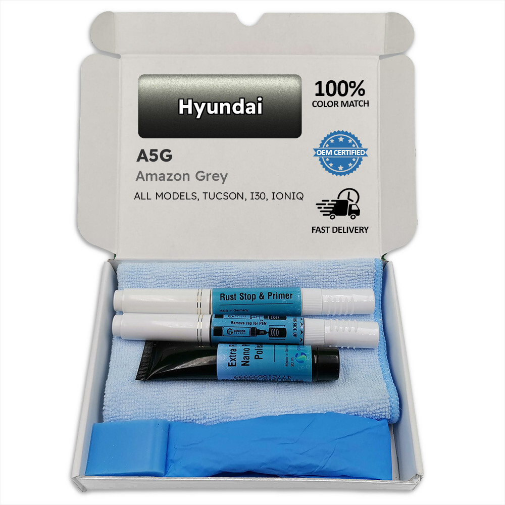 A5G Amazon Grey Gray Touch Up Paint for Hyundai TUCSON I30 IONIQ Pen