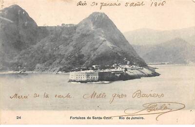 Brasilien - Nr. 79914 - Rio De Janeiro - Fortaleza Santa Czur - Karte Mit Ein