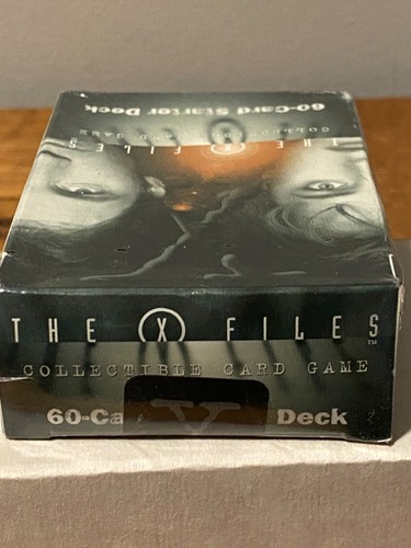 The X Files Collectible Card Game 60 Card Starter Deck, Factory Sealed Box - Picture 8 of 10