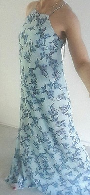 zara robe longue a fleurs
