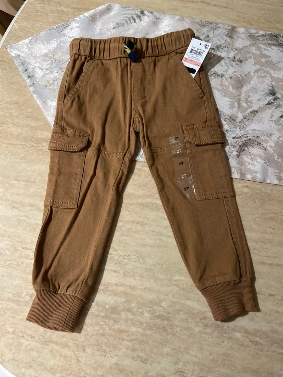 Boys brown sales joggers
