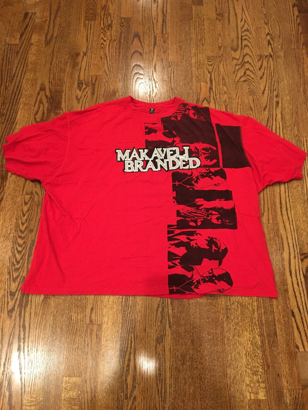 FILA Makaveli Camicia Marca Tupac 5x5XL 2pac Shakur Death Row Shady