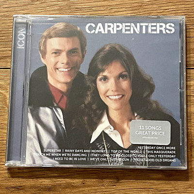 Carpenters Hits CD: ''ICON'', 2014, 11 Classic Tracks, FACTORY-SEALED
