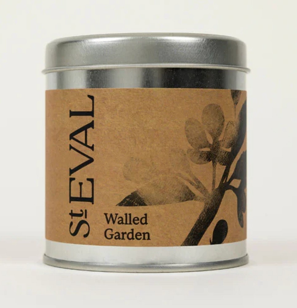St Eval ""WALLED GARDEN"" Scented Candle in a Tin