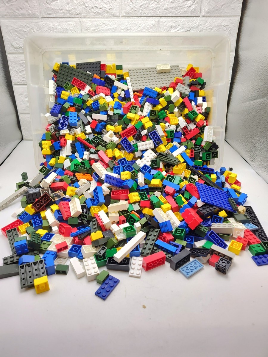 6+ Pounds of Mega Bloks Loose Bulk Lot of Multi-Colored Building Bricks