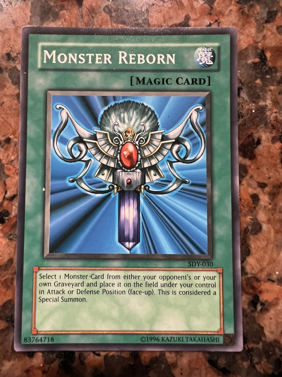 Yu-Gi-Oh! TCG Monster Reborn Yugi SDY-030 Unlimited Common | eBay