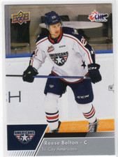 Reese Belton 22-23 Upper Deck CHL Base Common #283 Tri-City Americans