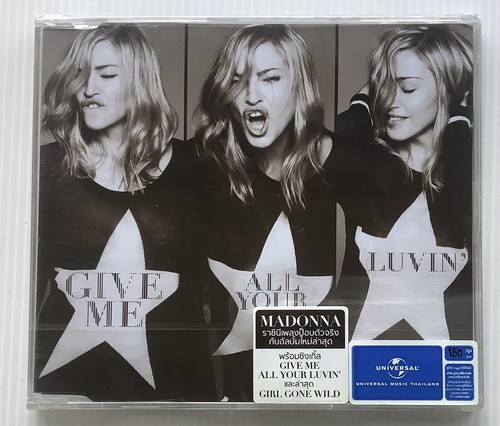 Brand New Seal Madonna Give Me All Your Luvin' 2 Tracks Single CD Thailand