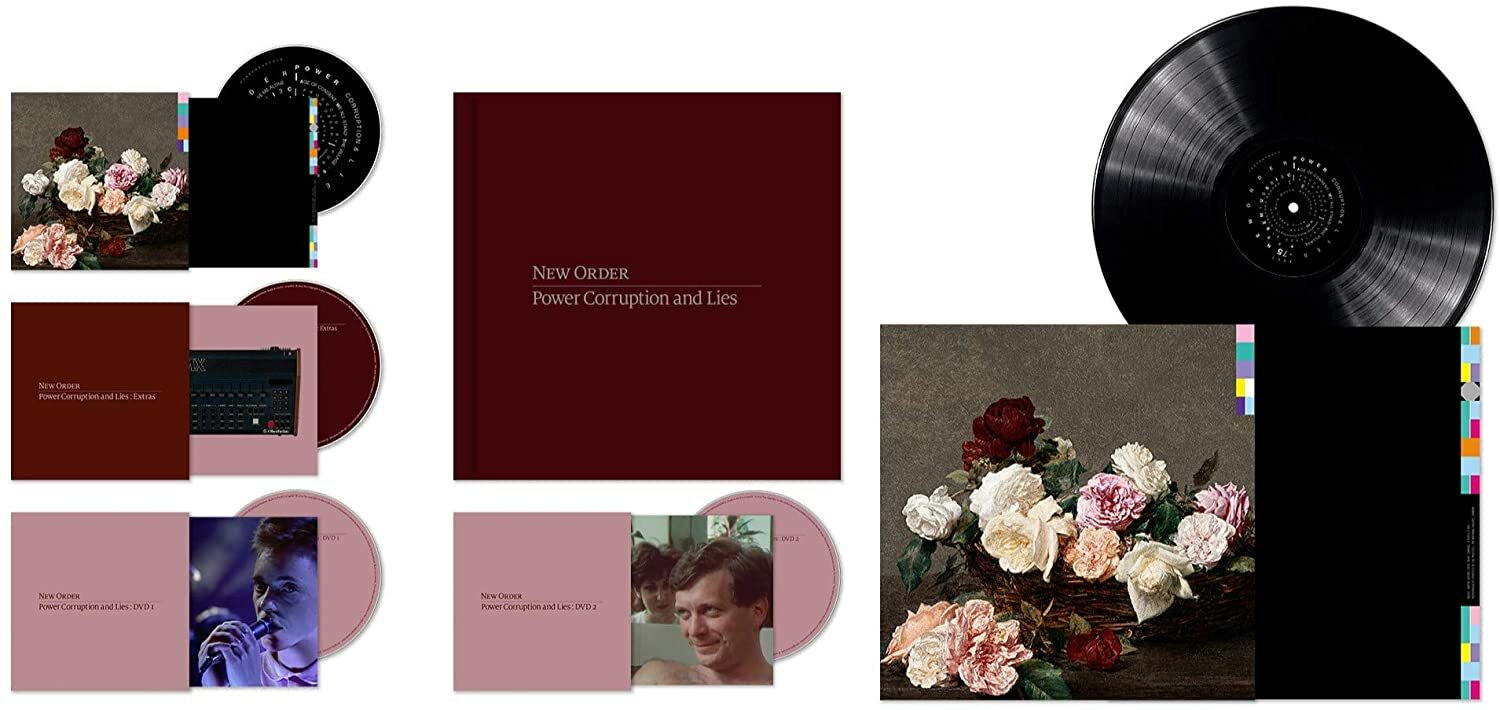 NEW ORDER - Power Corruption And Lies (Box 2 Cd + 2 Dvd + Lp) lim. ed.