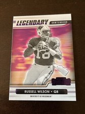 2021 Panini Contenders PURPLE Parallel foil Russell Wilson Legendary Contenders