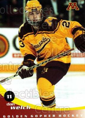 2002-03 Minnesota Golden Gophers #28 Dan Welch
