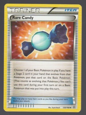 Rare Candy Non Holo x3 Playset 135/160 Primal Clash Pokemon M/NM