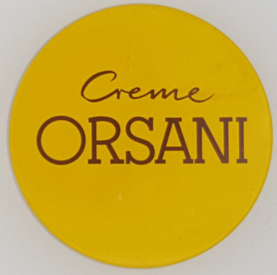 Orsani Creme, Blechdose/Dose (Durchmesser: 9,5 cm, Höhe: 4 cm)
