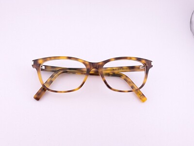 Saint Laurent Eyeglasses, Frames Only, SL12 012 Brown, 50-16-140, Plastic, Italy