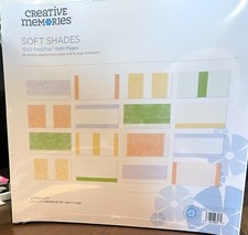 Creative Memories true 12x12 Soft Shades Fast2Fabulous Predesigned Pgs. NiP