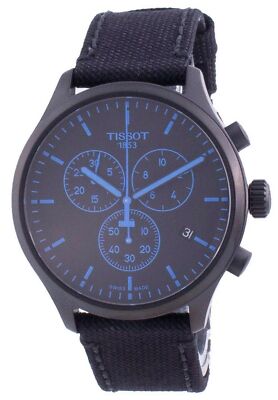 Tissot mens Chrono XL Stainless Steel Sport Watch Black