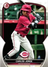 2023 Bowman Draft #BD-105 Carlos Jorge