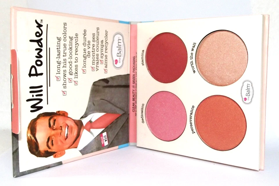 the Balm Cosmetics Will Powder Blush Quad 10g - Bild 2 von 3
