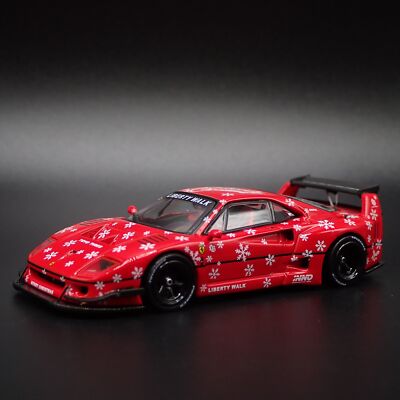 Star model フェラーリ　F40 LBWK リバティーウォーク　赤 並行輸入品】 レジンモデルカー リバティウォーク F40 赤白 新