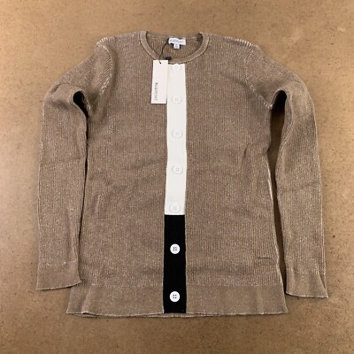 Blumint Boys Size 16 Cedar Erie Button Accent Crew Neck Pullover Sweater NWT