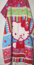 Manta Edredón Hello Kitty Rosa Rojo Naranja Floral Niños Jóvenes