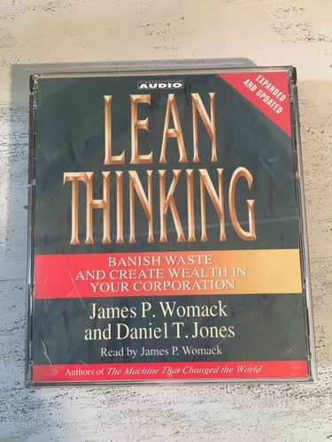 Womack & Jones LEAN THINKING Banish Waste Create Wealth management CD Audio 810