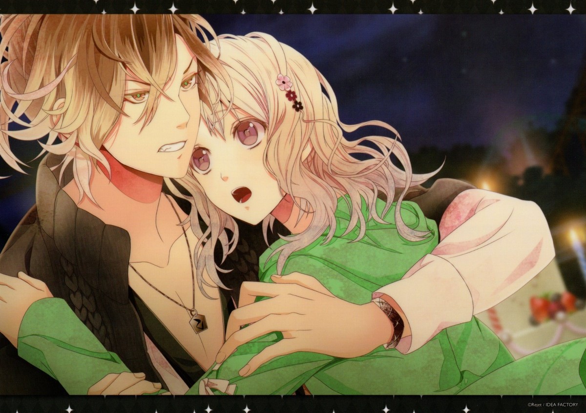 pencil board Shitajiki Diabolik Lovers anime Komori Yui Mukami