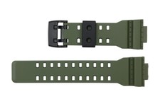 Genuine Casio/G-Shock Olive Green Resin 10549322 Watch Band GA-700UC-3A