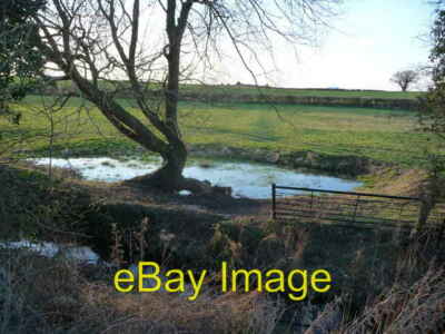 Photo 6x4 Pond on the field edge near Acton Burnell village This pond is  c2012