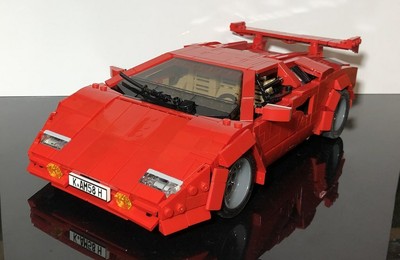 Лего lamborghini countach