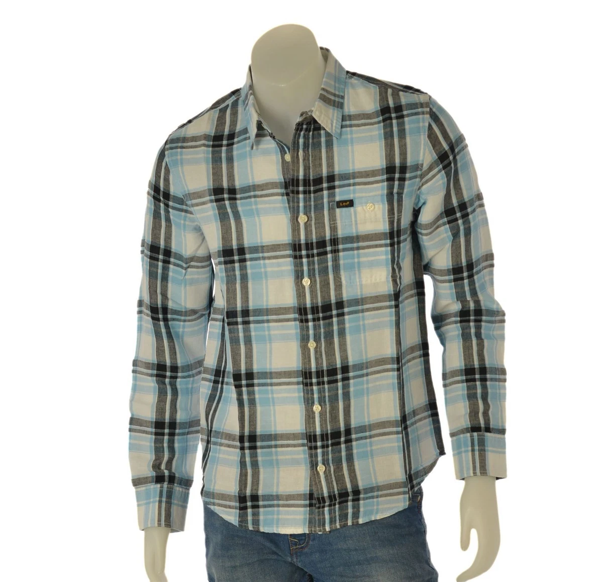 Camicia da uomo scozzese nuova estate camicie Casu... – Vicedeal