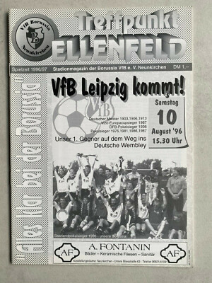 DFB Cup 96/97 VfB Borussia Neunkirchen v VfB Leipzig, 10/08/1996