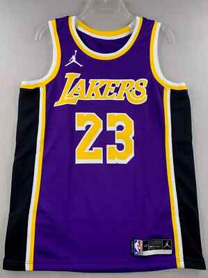 LeBron James Los Angeles Lakers Jordan Brand Statement Swingman