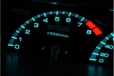 Honda Prelude 4 gen. - original design glow gauge plasma dials tachoscheibe glow