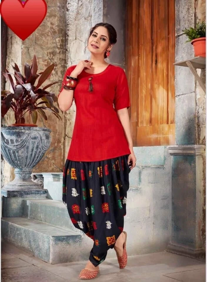 Maya Women Festive Dress Wear Cotton Short Sleeve Kurta A-Line Kurti -  directcreate.com