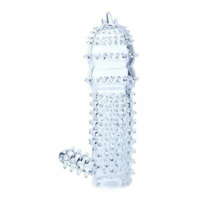 2 Pcs Extra Sensitive Textured Spike Latex Condoms Enhanced Pleasure