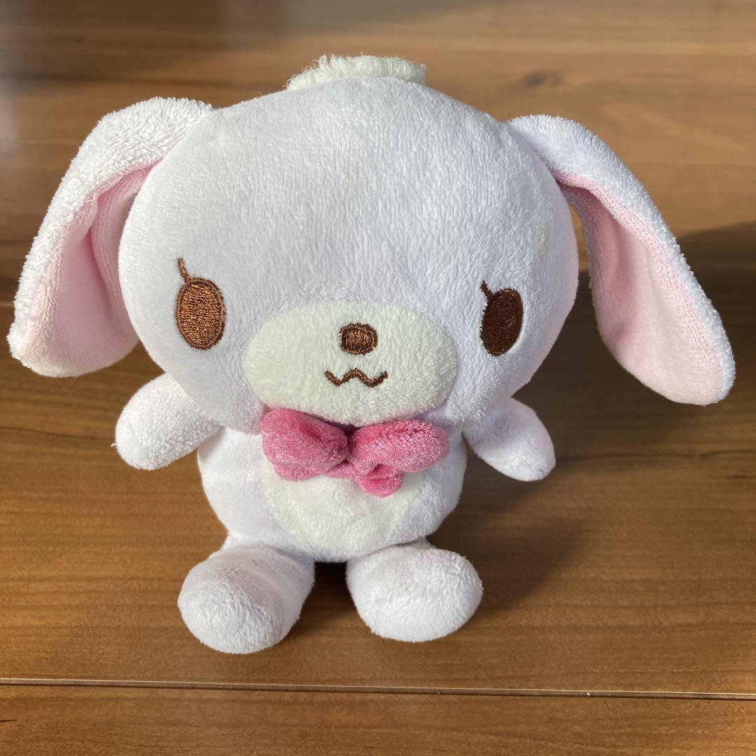 Sanrio Sugar Bunnies Shirousa Plush Doll Stuffed Toy Used From
