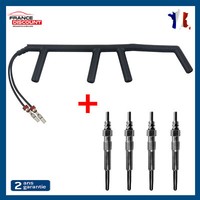 Strahl Wiring + 4 Kerzen VorwäRmung Nuckel Audi A3 1.9 Tdi 90 100 110 130