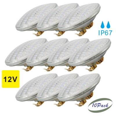 Waterproof PAR36 LED Light Bulb 12V 12W Flood Lamp For Landscape ATV Boat Park
