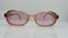 Vintage Titmus SC910 Brown Translucent Oval Sunglasses FRAMES ONLY