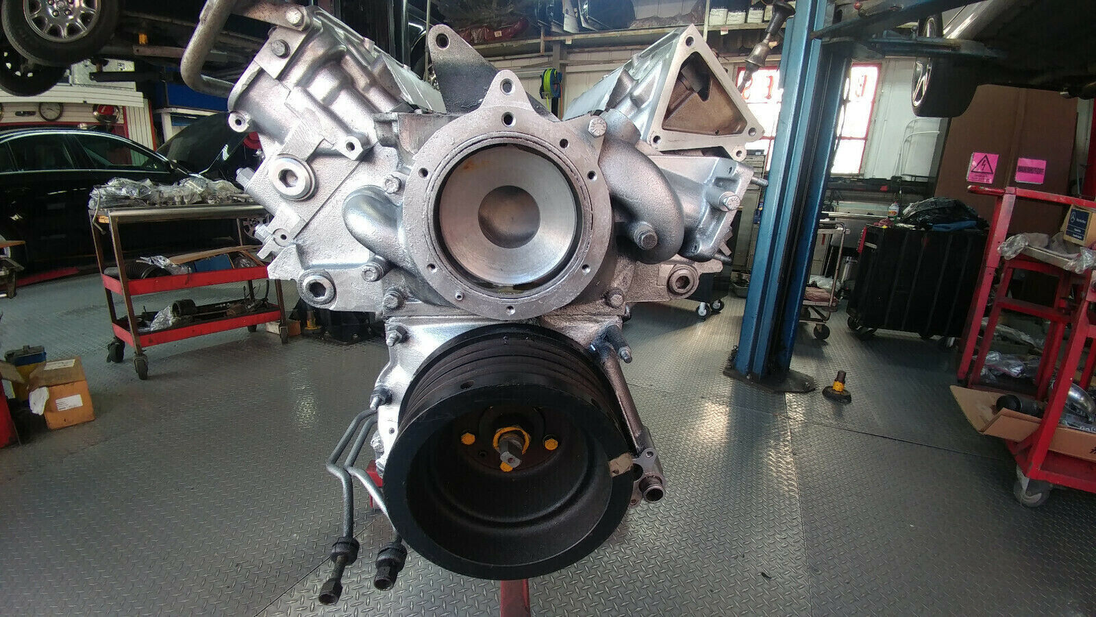 97 98 99 ROLLS ROYCE SILVER SPUR TURBO R ENGINE MOTOR Bentley LONG BLOCK TESTED