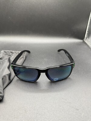 Oakley Holbrook Black Ink Jade Iridium Polarized Lenses OO9102-69