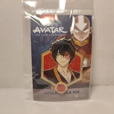 Avatar The Last Airbender Zuko Golden Series Enamel Pin Full Color Badge