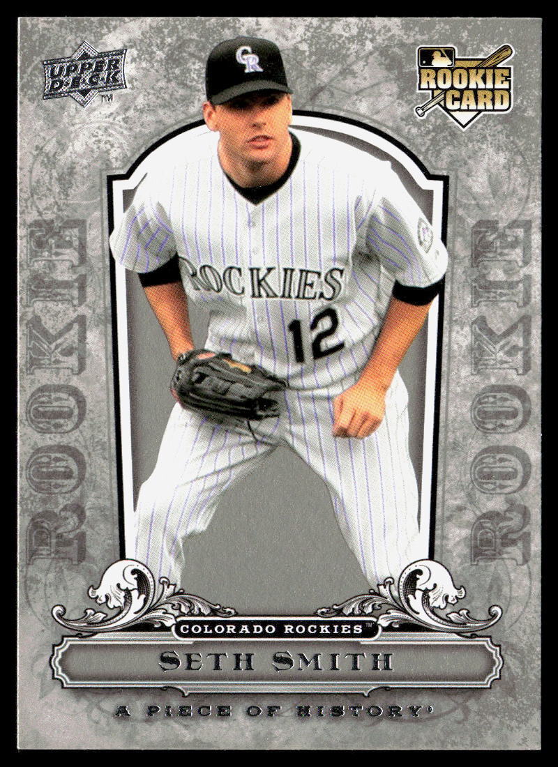 Seth Smith 2008 Upper Deck A Piece of History #115